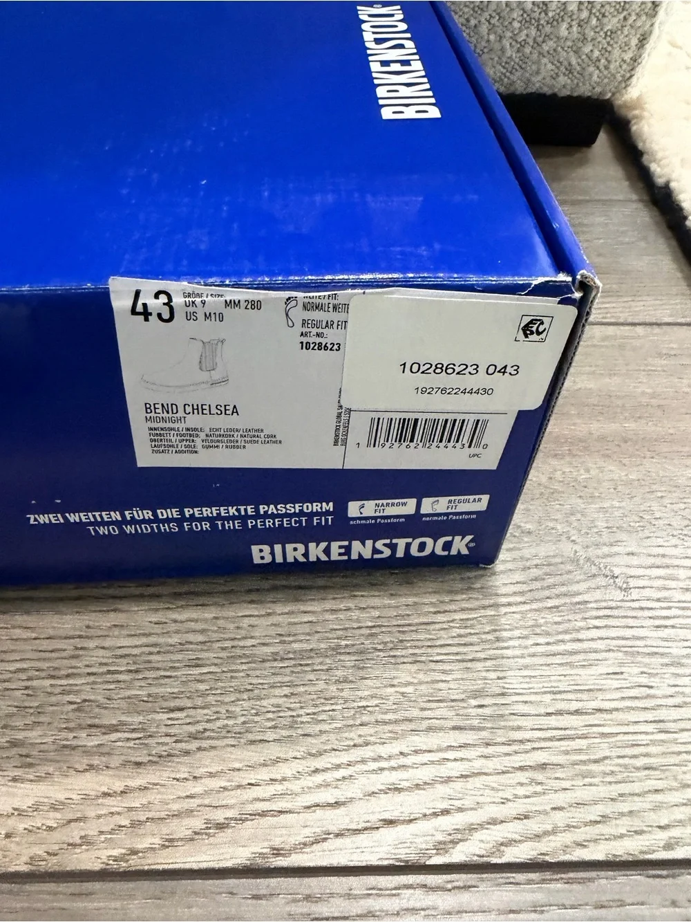 Birkenstock Men's Black Chukka Boots with Cream Sole